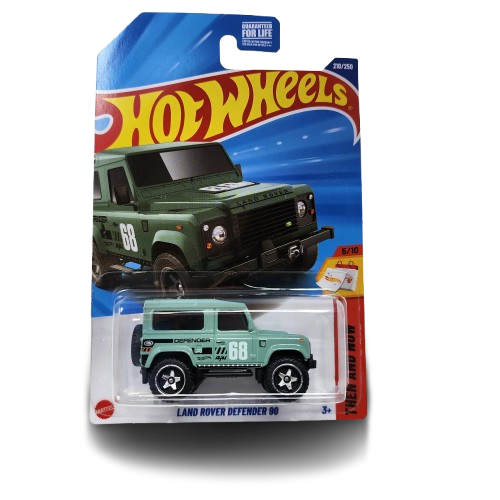 Hot Wheels Land Rover Defender 90 (Light Green)