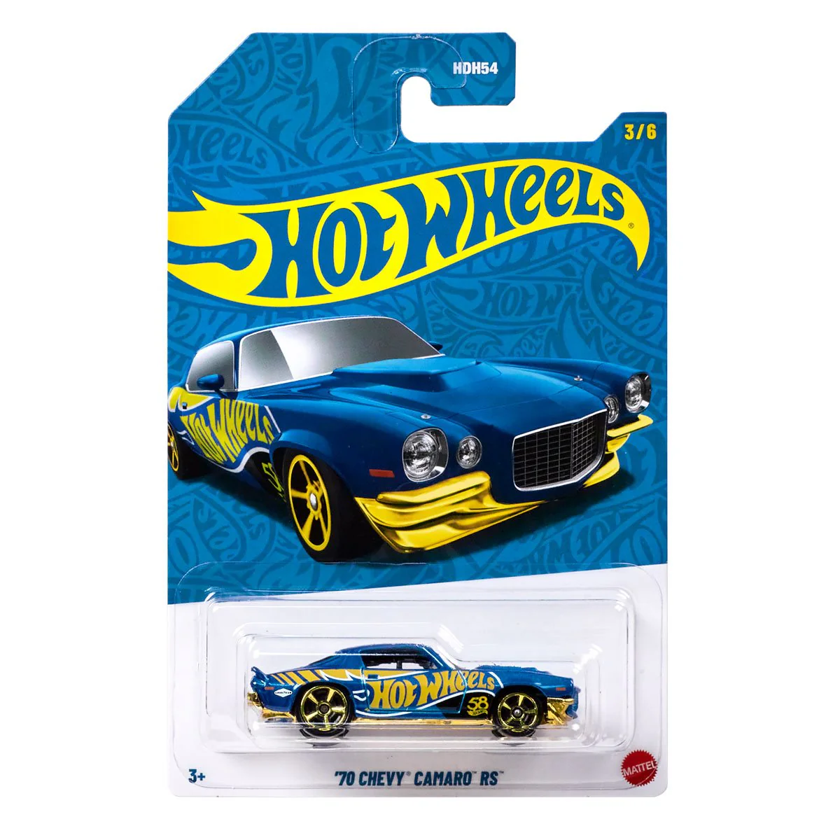 Hot Wheels 70 Chevy Camaro RS Diecast Car (3/6)