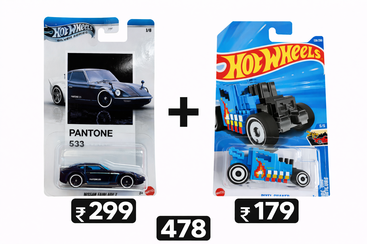 Hot Wheels Nissan Fairlady Z + Pixel Shaker