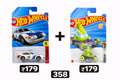 Hot Wheels Ferrari 365 GTB4 Competizione + Cone Shaker