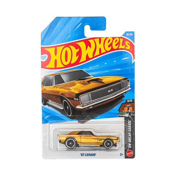 Hot Wheels Worldwide Basic Car HW 67 Camaro Toy Car For Kids & Collectors