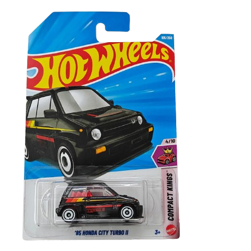 Hot Wheels 85 Honda City Turbo II (Black)