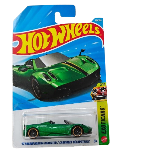 Hot Wheels '17 Pagani Huayra Roadster + Hot Wheels Austin Mini Van Die Cast