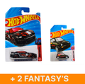 Hot Wheels 2020 Ford Mustang Shelby GT500 + 3 Cars (F Case)