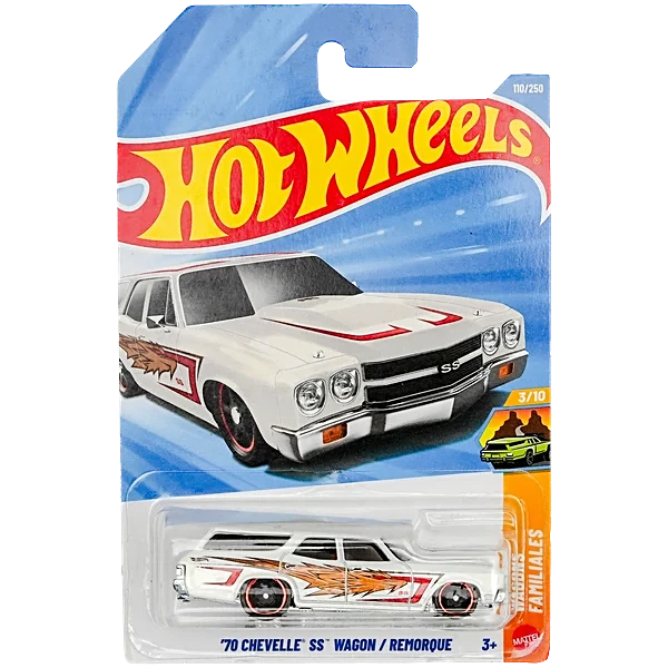 Hot wheels Worldwide Basic 70 Chevelle SS Wagon Remorque
