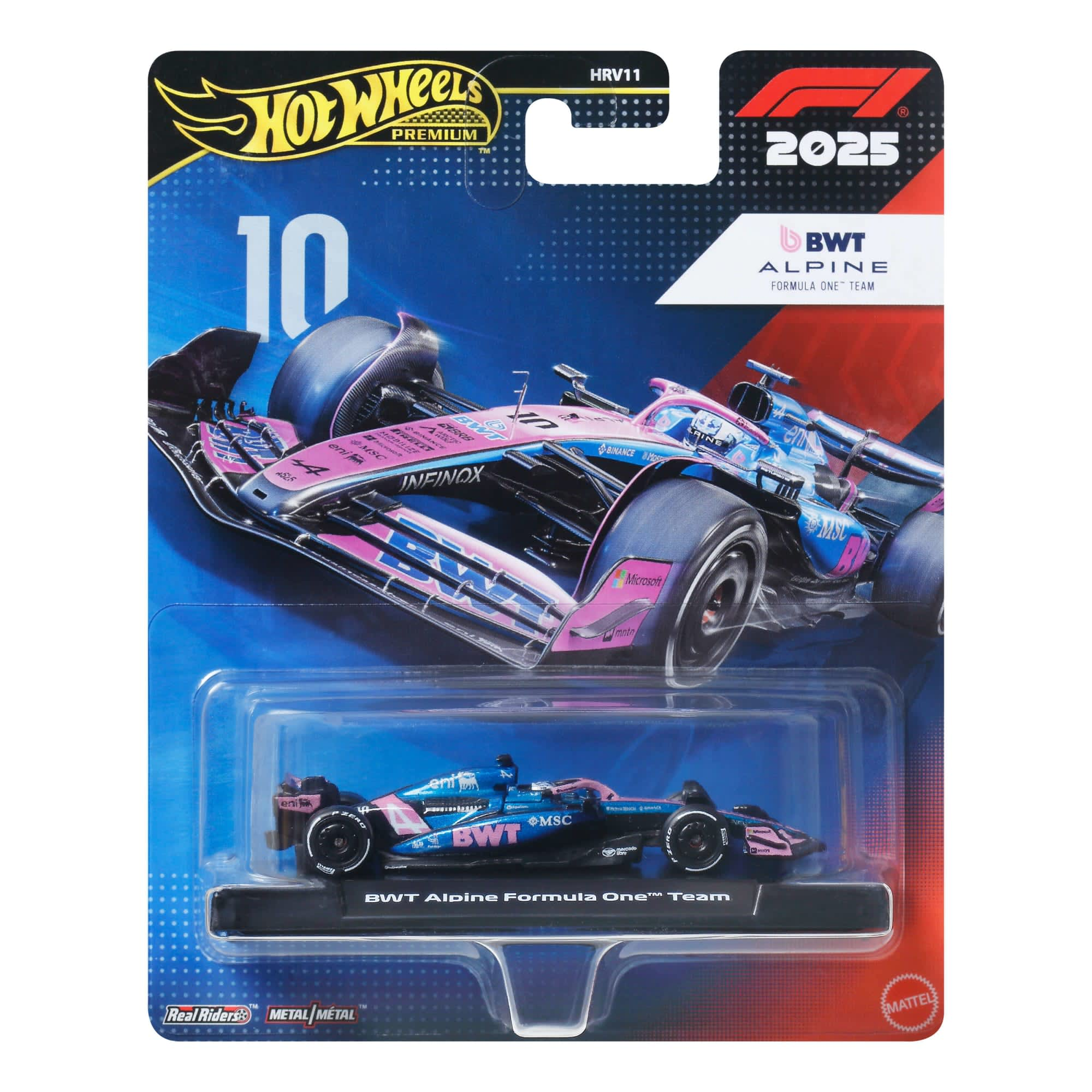Hot Wheels Scale 1:64 Premium Formula F1 2025