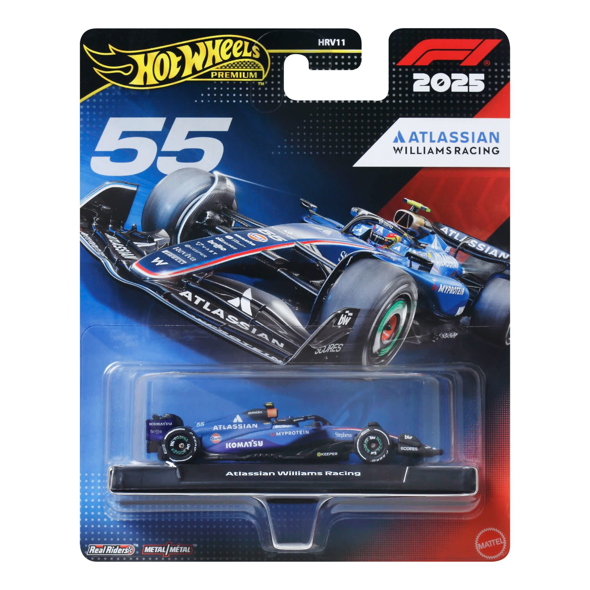 Hot Wheels Scale 1:64 Premium Formula F1 2025