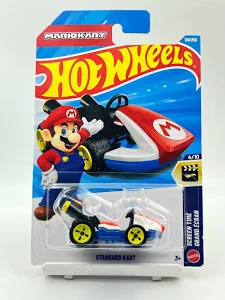 Hot Wheels 1:64 scale Mario kart Standard Kart