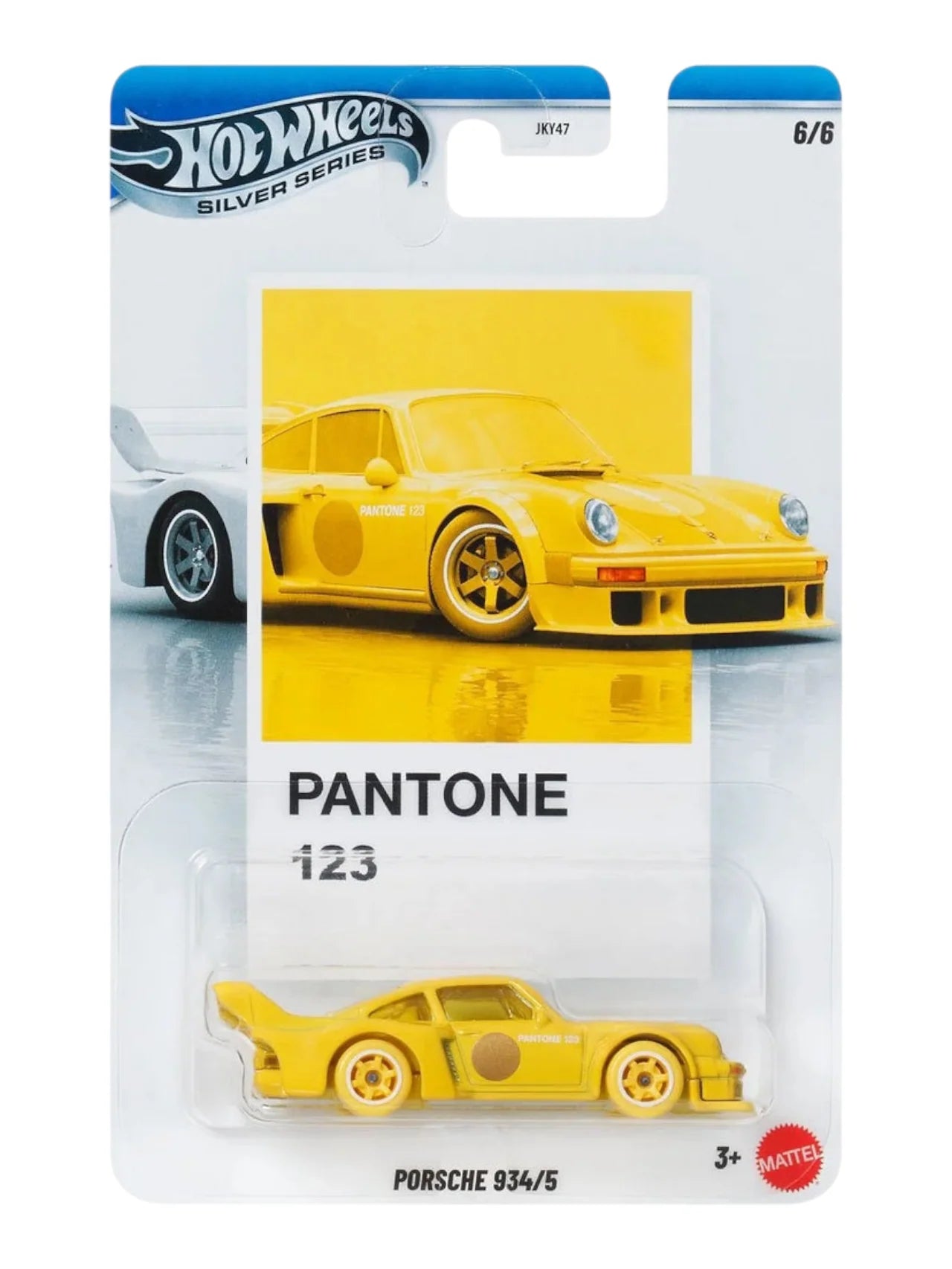 HotWheels Silver Series Pantone Porsche Art 1:64 Scale